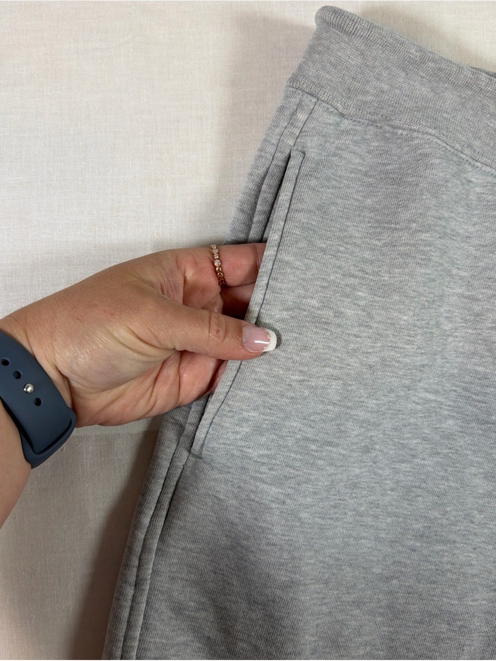 Nike Sportswear Fleece Lounge Shorts Women’s Size M (8-10) Vintage 90s - Picture 6 of 9